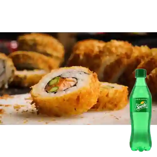 Combo Veggie Roll Tempura + Sprite Original 400 ml