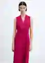 Vestido Susa-W Fucsia Talla S Mujer Mango