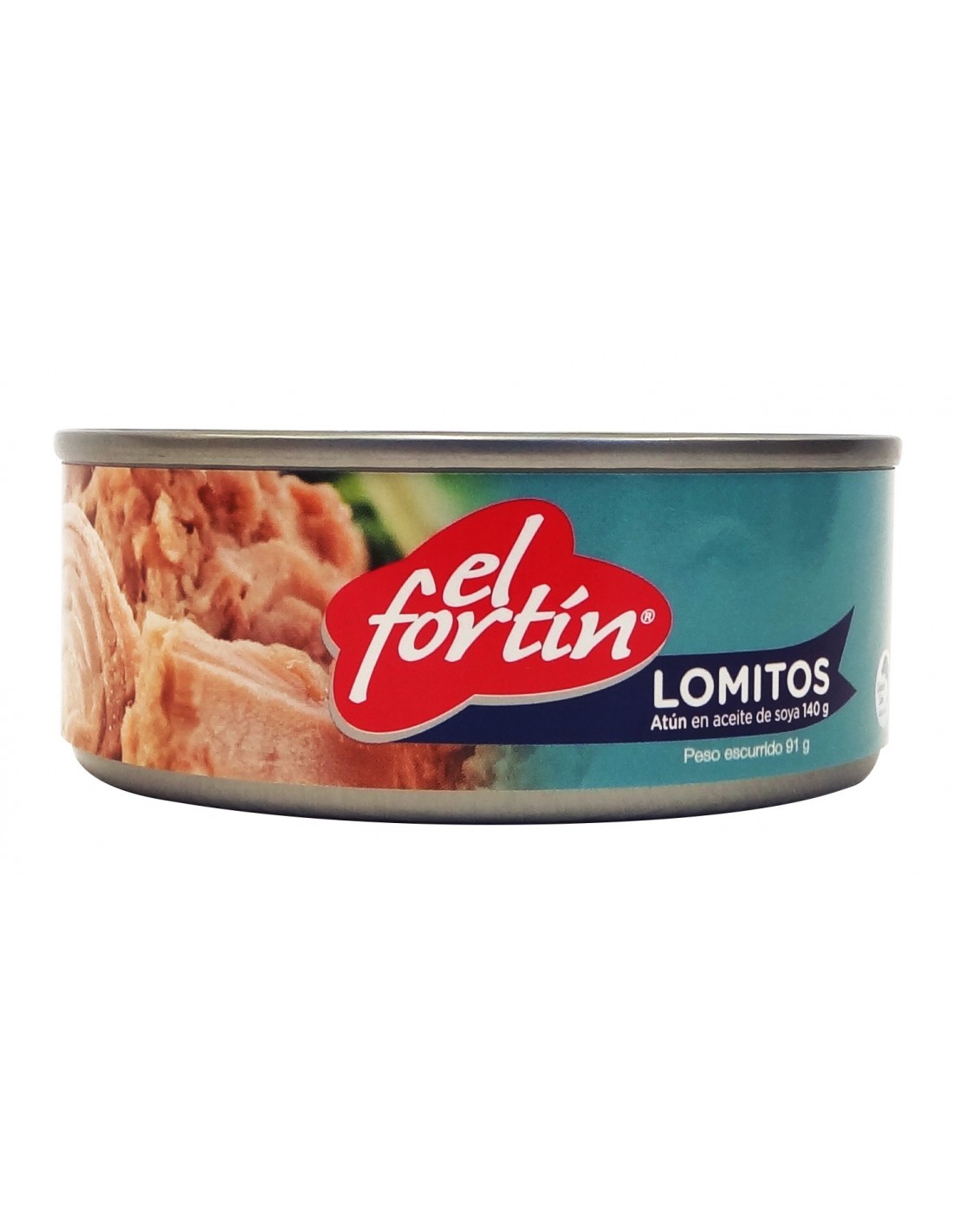 El Fortin Atún en Lomitos en Aceite de Soya 140 g