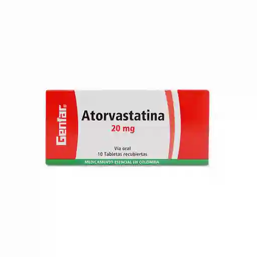 Genfar Atorvastatina (20 mg)