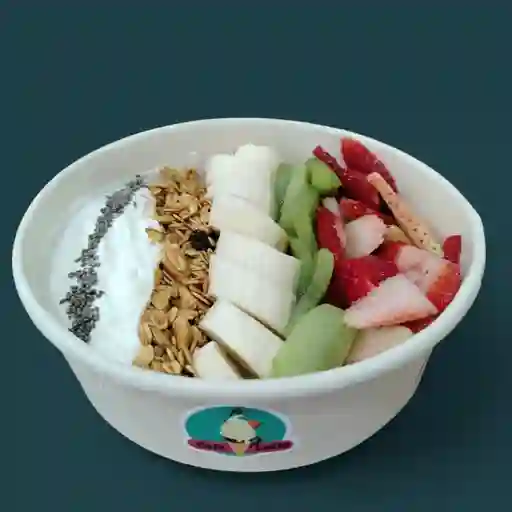 Bowl de yogurt griego clasico.