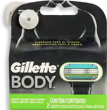 Gillette Repuesto Maquina de Afeitar Body