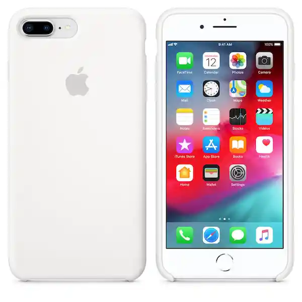 iPhoneHepa Silicone Case Blanco 7 Plus