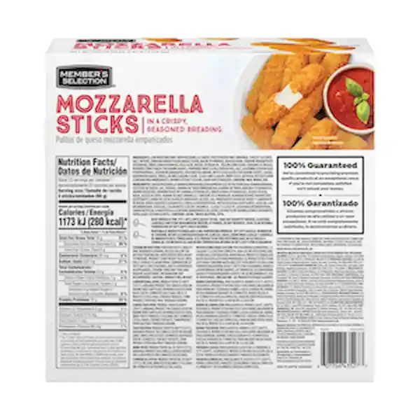 Member's Selection Palitos de Queso Mozzarella Apanados