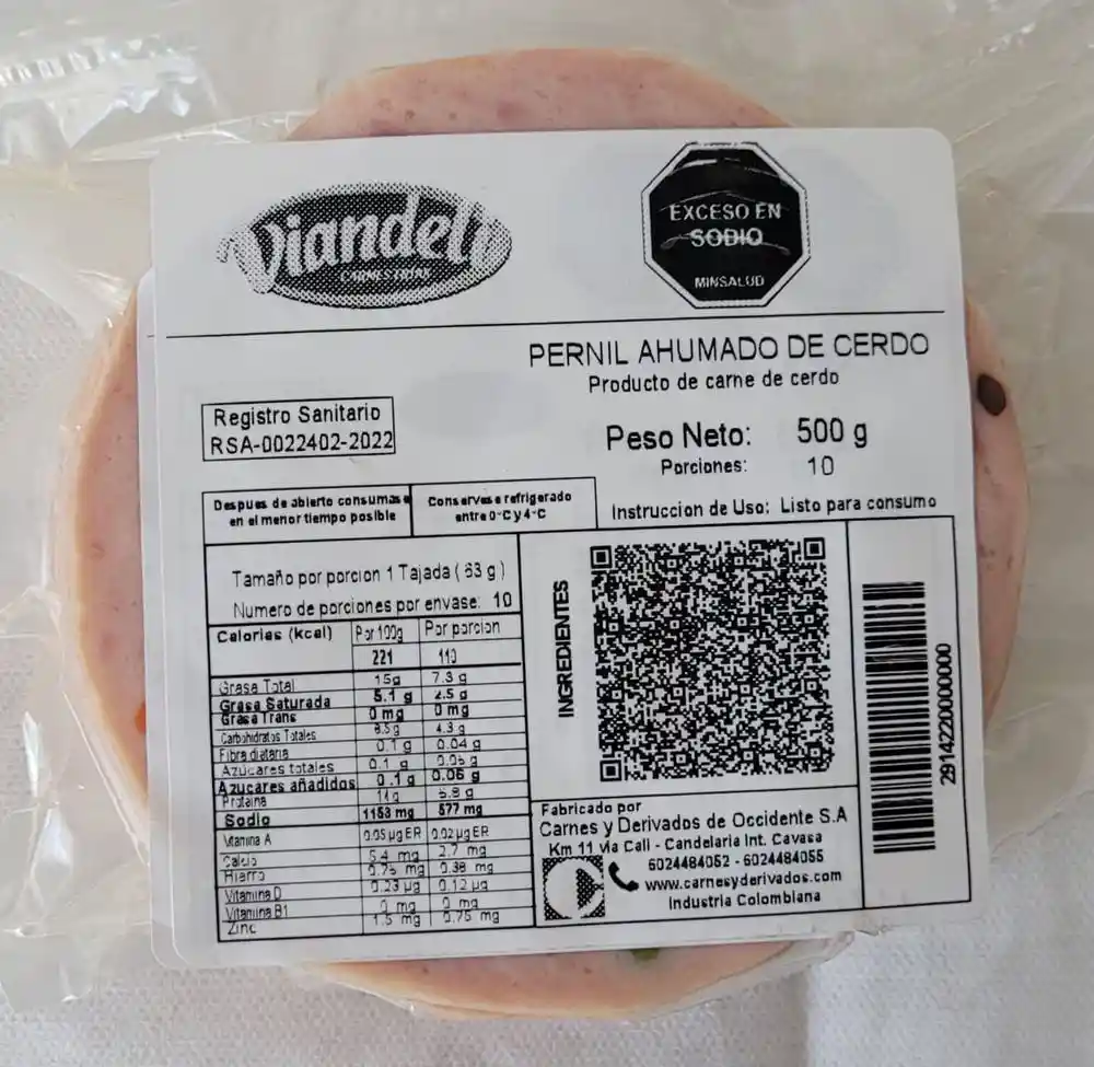 Pernil de Cerdo Ahumado