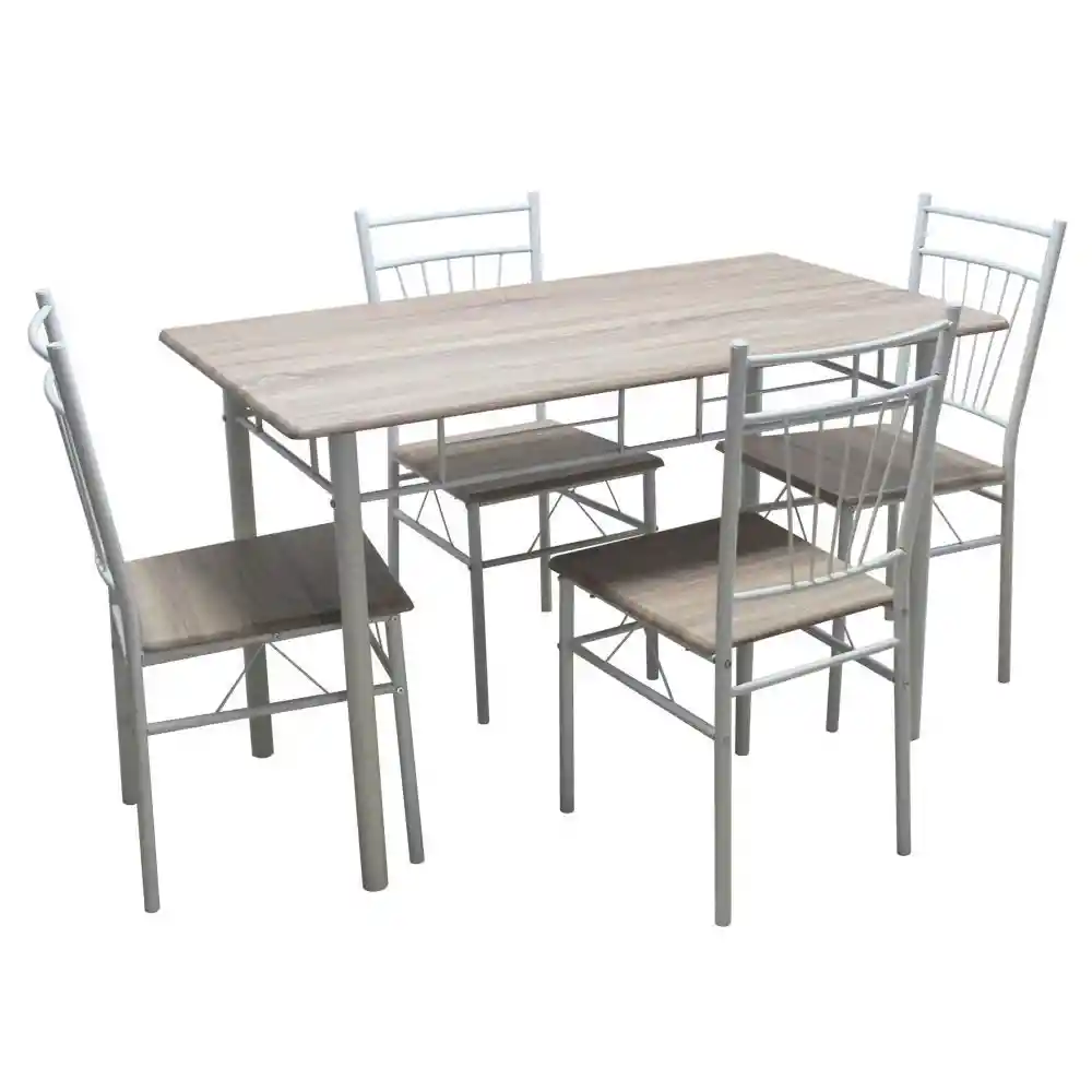 Comedor 4 Puestos Color Blanco Finlandek R140281