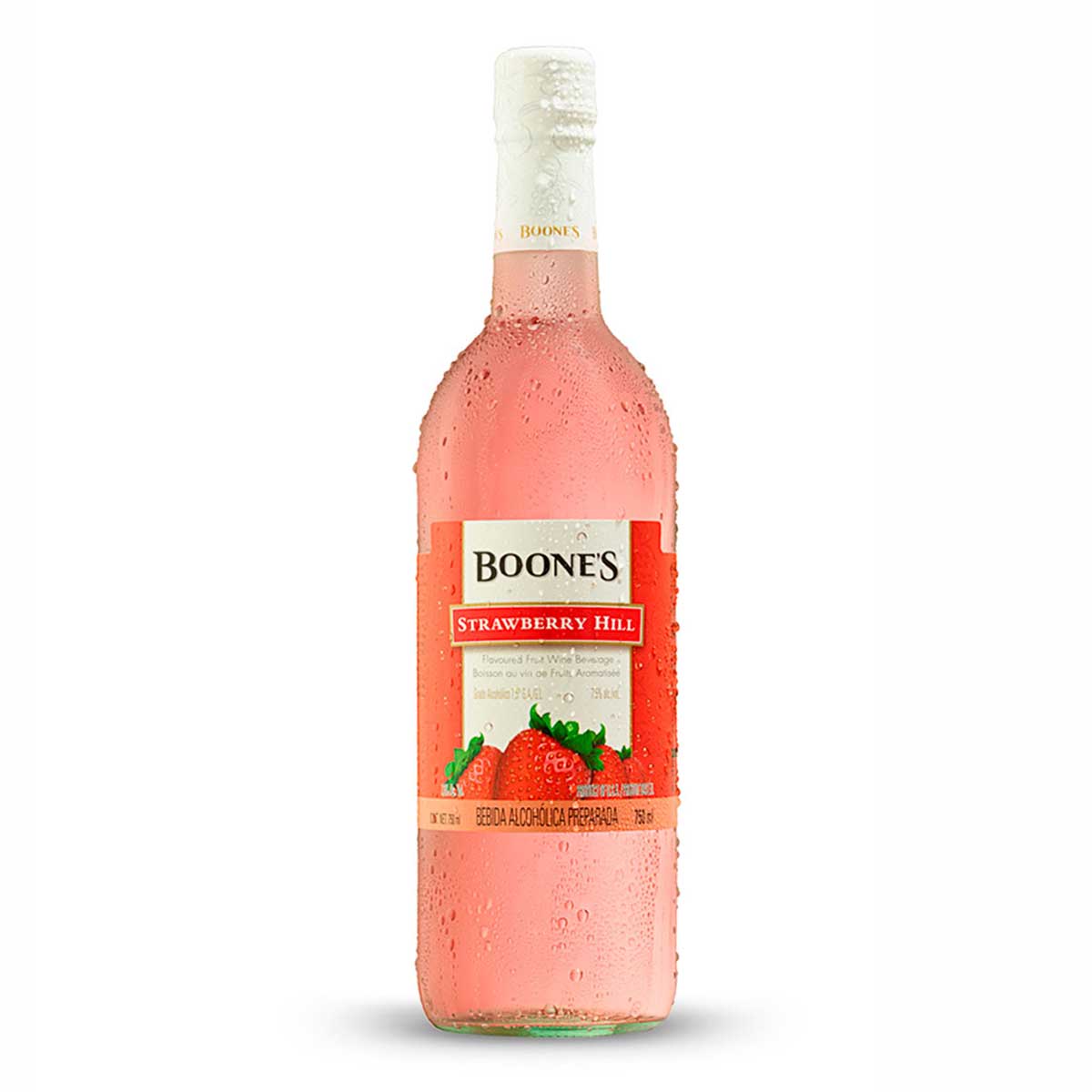 Boones Bebida Alcohólica Preparada con Vino Strawberry Hill 750 ml