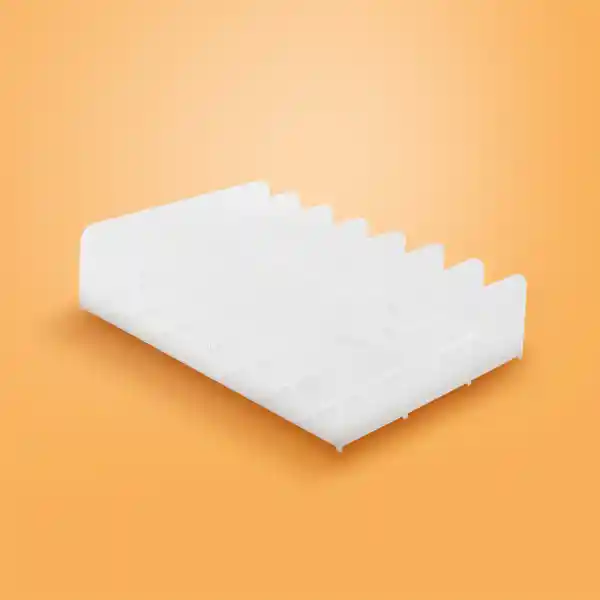 Organizador Plástico Transparente 7 Compartimentos Miniso