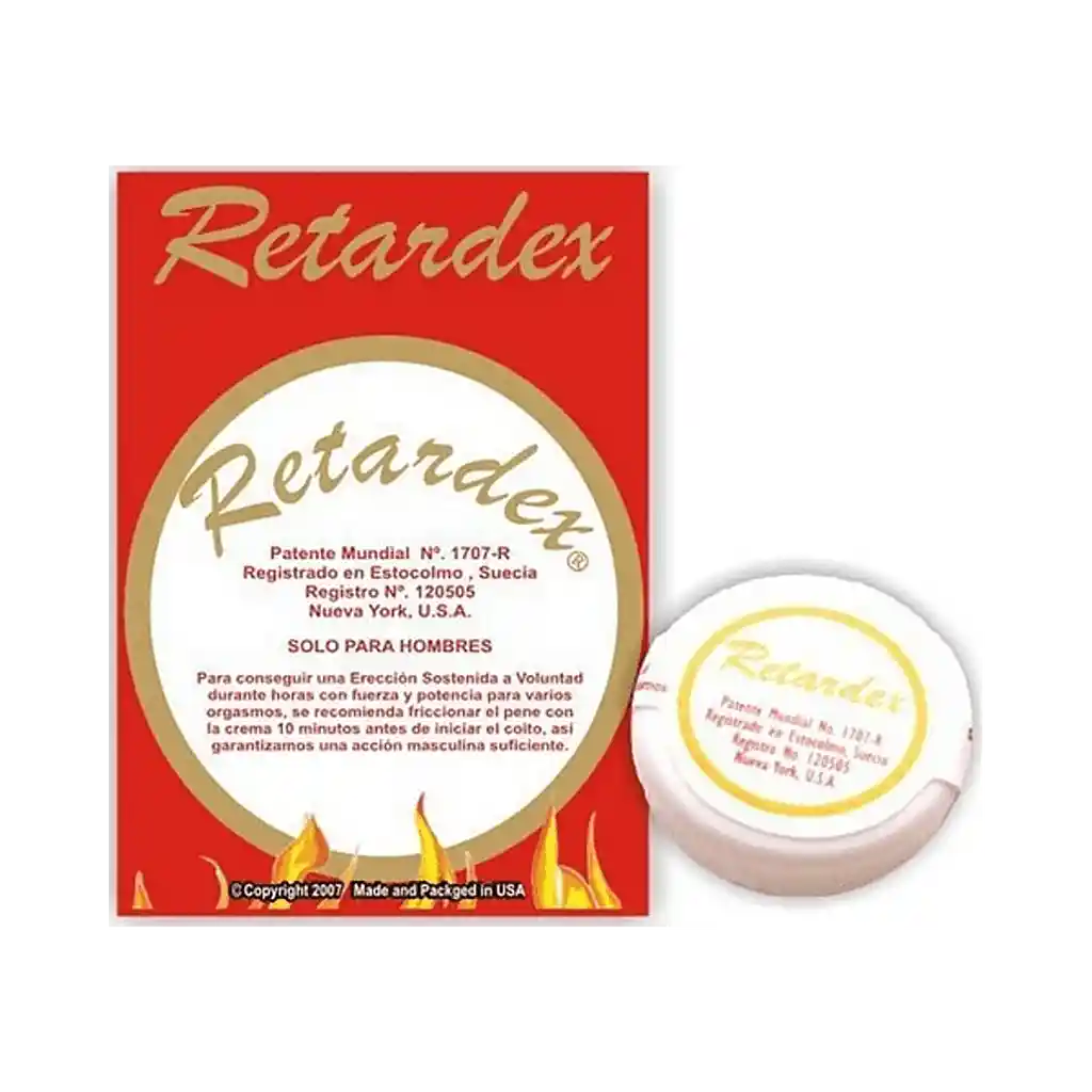 Retardex Retardante Masculino en Crema
