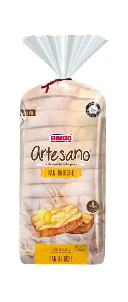 Bimbo Pan Brioche Artesano
