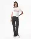 Camiseta Graphic Femenino Blanco 0 Claro Talla S Chevignon