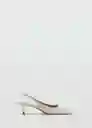 Zapatos s Moon Crudo Talla 40 Mujer Mango