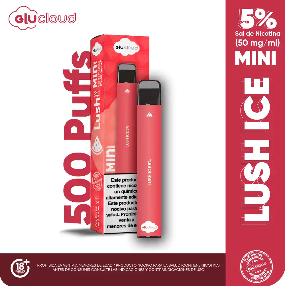 Glucloud Vape Lush Ice Mini / 500 Puff