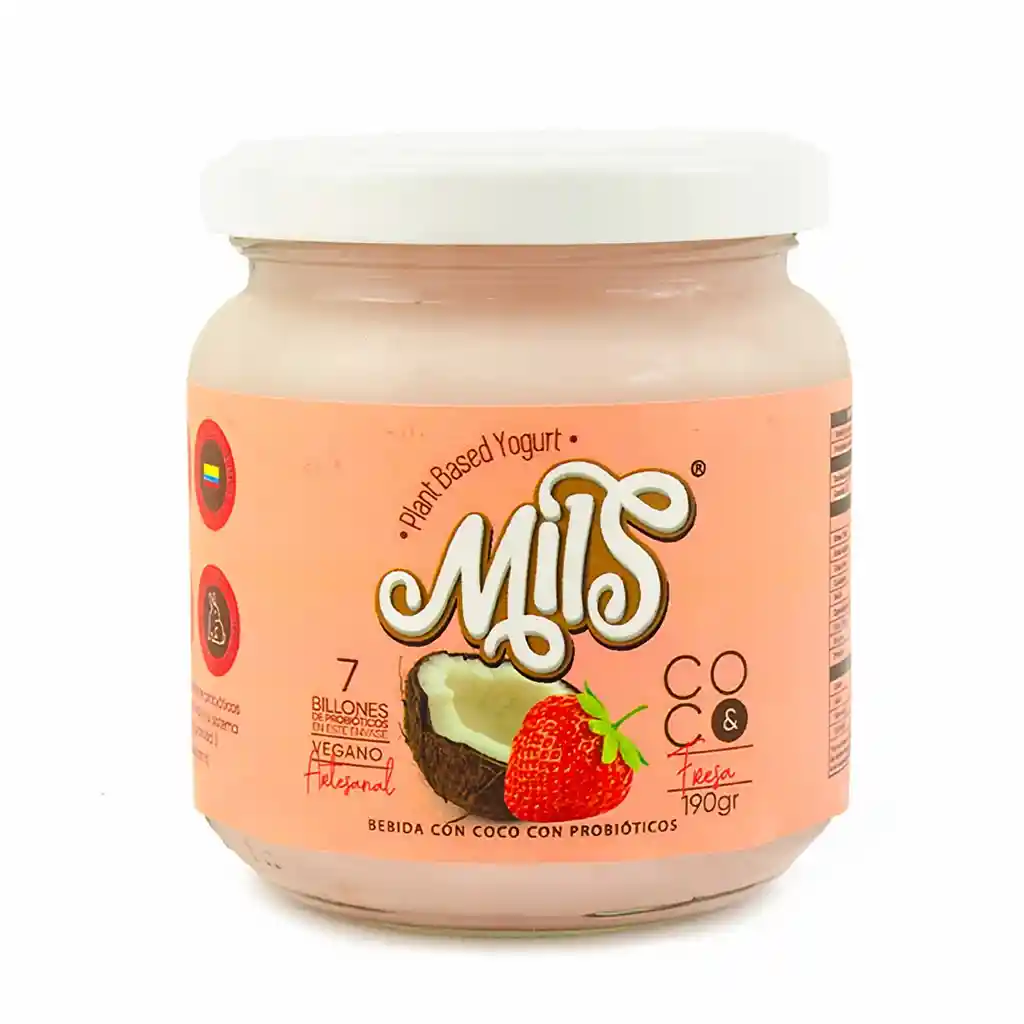 Mils Yogurt Coco Fresa 