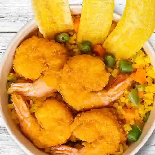 Bowl Langostinos Crocantes