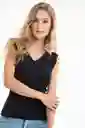 Top Blend Color Negro Talla XL Ragged