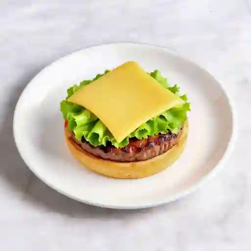 Hamburguesa Con Queso