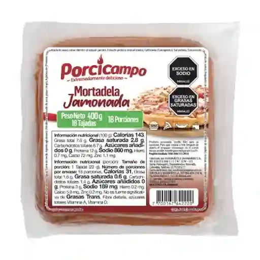 Mortadela Porcicampo Jamonada