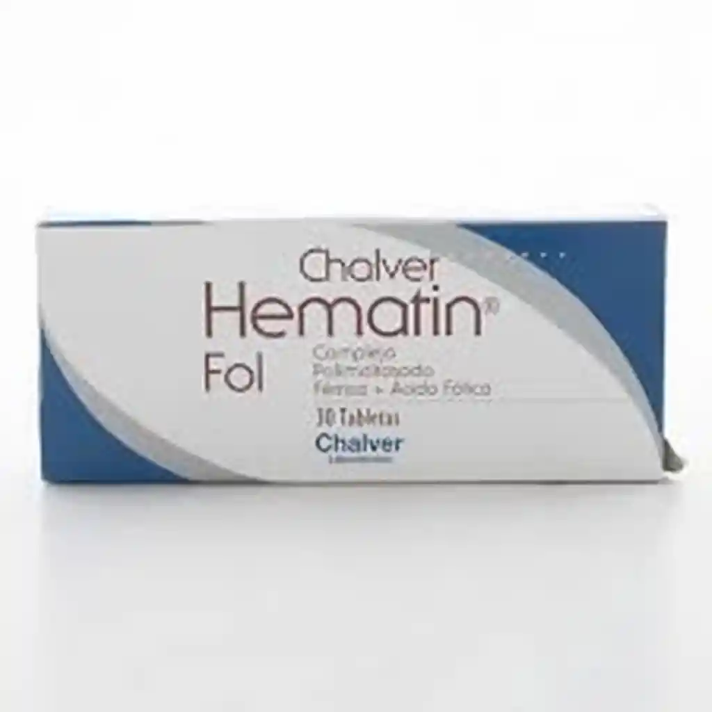 Chalver De Colombia Hematin Fol 30 Tabletas