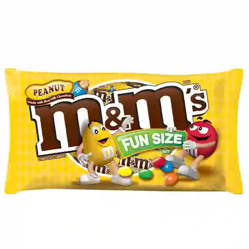 M&Ms Chocolates con Maní Fun Size