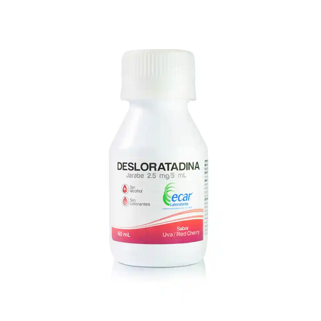 Desloratadina 2.5 Mg/5 Ml Jarabe