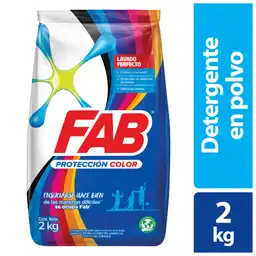 FAB Detergente en Polvo Protección Color
