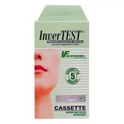 Invertest Prueba de Embarazo en Cassette