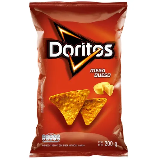 Doritos Pasabocas de Maíz con Sabor a Mega Queso