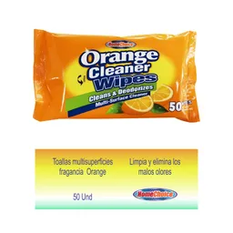 Homechoice Toallitas Limpiadoras Fragancia Naranja
