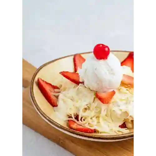 Ensalada de Frutas con Helado