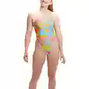 Vestido de Bano Allover Digital V-back Mujer Multicolor-30