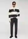 Camiseta Polo Vedder Offwhite Talla XL Hombre Mango
