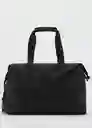 Bolso Week Gum Negro Hombre Mango