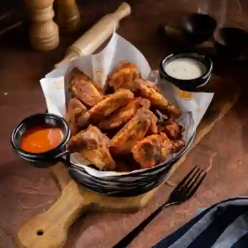 Hot wings tradicionales 12 unidades