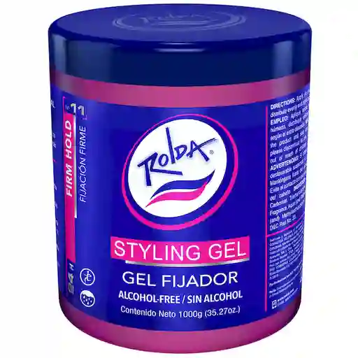 Rolda Gel Fijador Morada