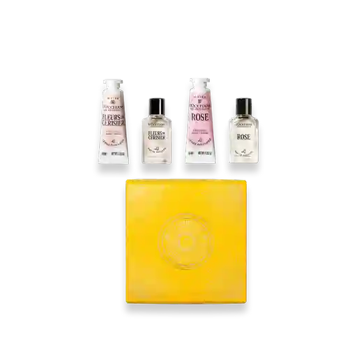 Kit Descubre Fleurs de Cerisier y Rose LOccitane
