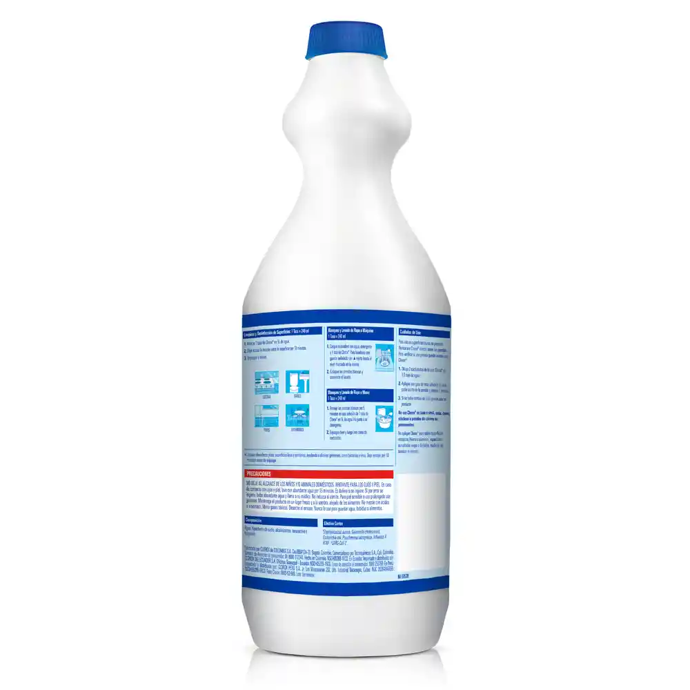 Blanqueador Clorox Flores de Lavanda Botella 930 ml