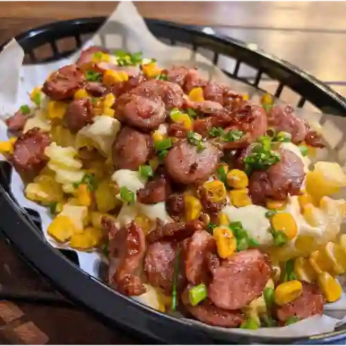 Salchipapa Especial