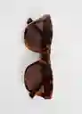 Gafas de Sol Mara Chocolate Talla 99 Mujer Mango