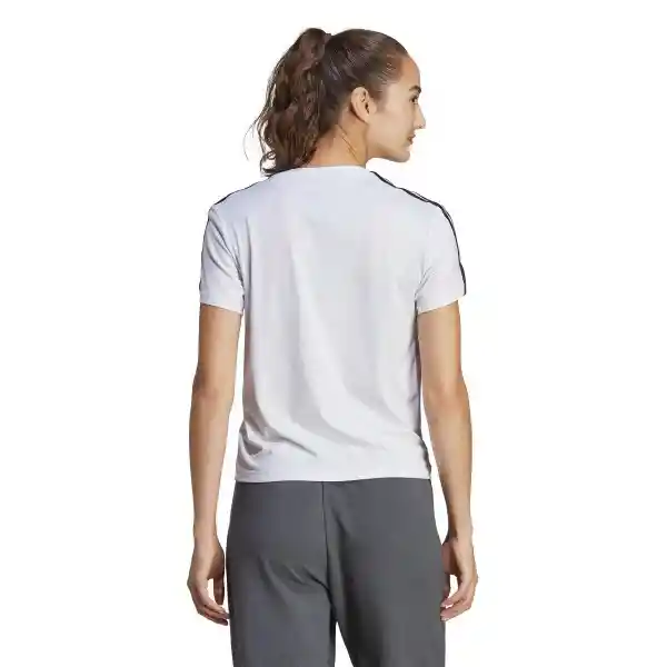 Adidas Camiseta T Blanco Para Mujer Talla L