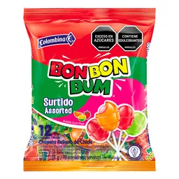 Bon Bon Bum Surtido bolsa por 12 und