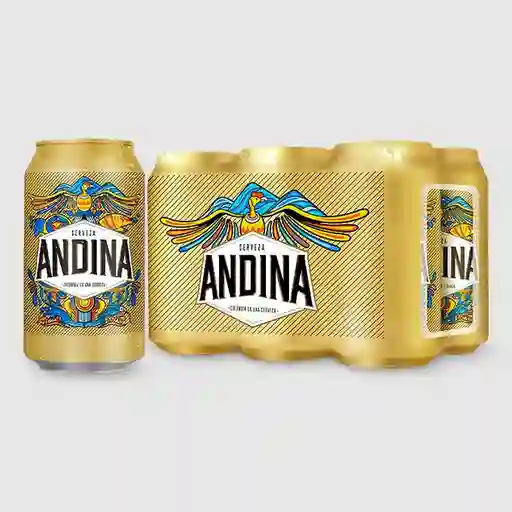 SIX PACK CERVEZA ANDINA (6 UND)