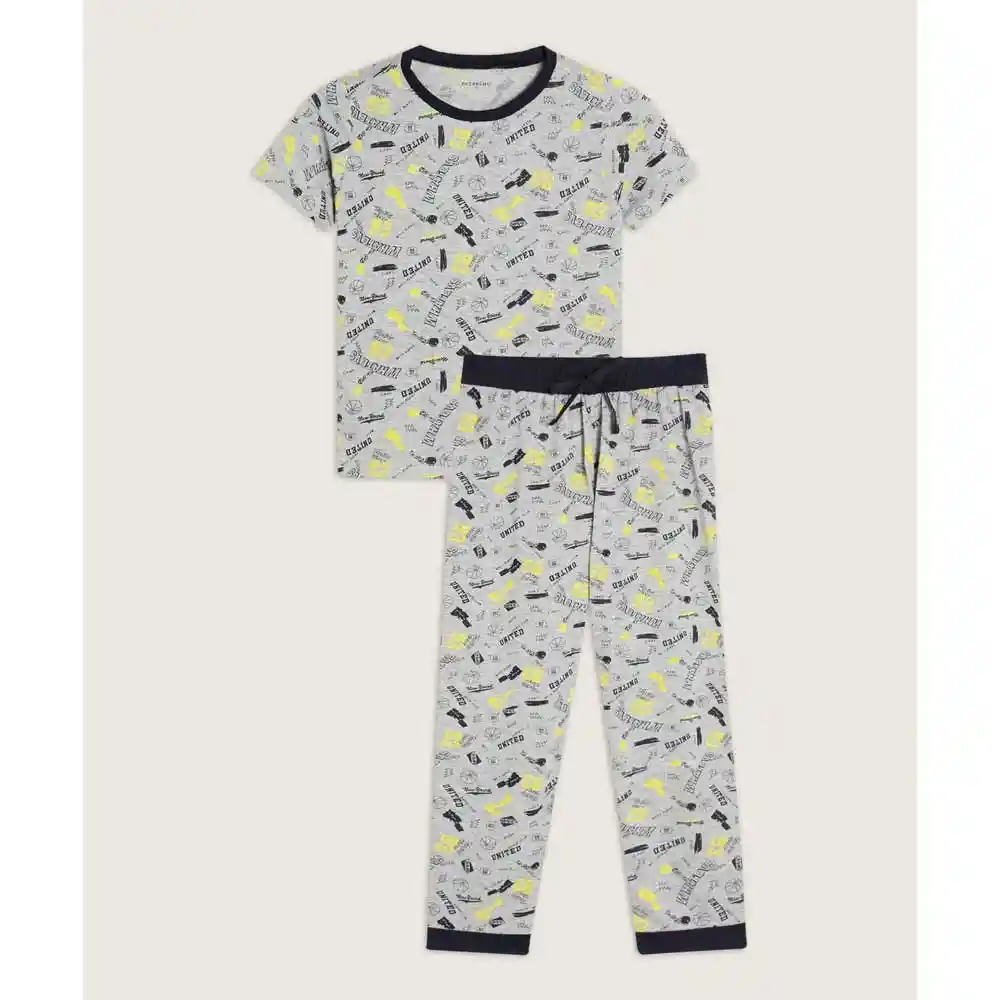 Pijama Infantil Niño Ref 66040049 Patprimo Talla 6