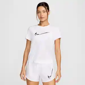 Nike Camiseta One Swoosh Mujer Blanco Talla XS Ref: FV6373-100