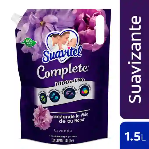 Suavitel Suavizante Complete Lavanda 
