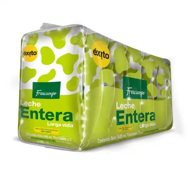 Frescampo Pack Leche Uht Entera
