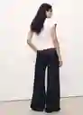 Jean Ona Tejano Oscuro Talla 38 Mujer Mango
