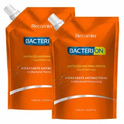 Bacterion Jabon Liquidoantibacterial 2 Unds X1000 Ml Precio Especial