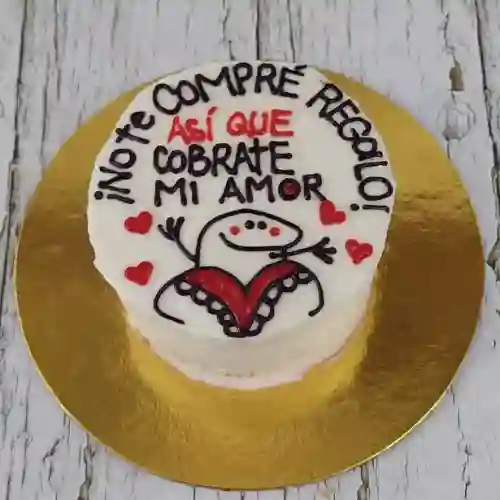 Minicake ´´Cóbrate Mi Amor ´´