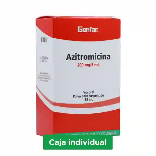 Genfar Azitromicina (200 mg/5 mL)